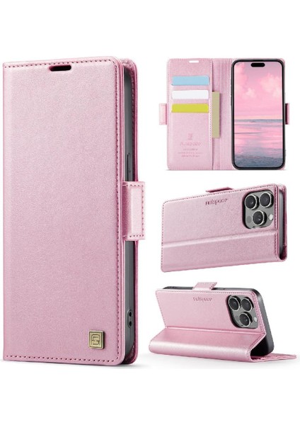 IPhone 14 Pro Max Flip Case Kart Tutucu Ince Cüzdan Kılıf ile Uyumlu (Yurt Dışından)