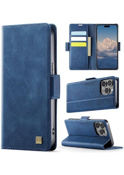 IPhone 13 Pro Flip Case Clsssic Tarzı Cüzdan Kılıf Rfid ile Uyumlu (Yurt Dışından)