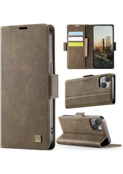 IPhone 11 Flip Case Kart Tutucu Cüzdan Durumda Rfid Engelleme ile Uyumlu (Yurt Dışından)