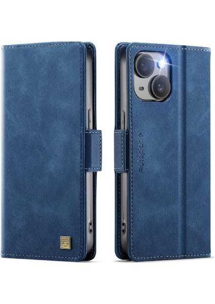 IPhone 14 Flip Case Kart Tutucu ile Uyumlu Rfid Engelleme Cüzdan Kılıf (Yurt Dışından) modelleri