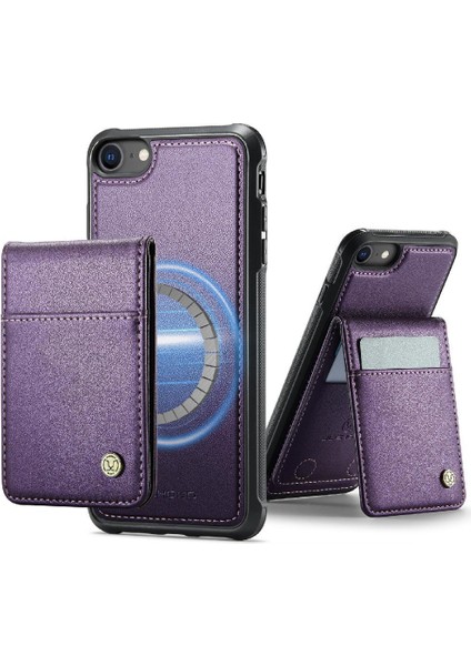 IPhone 7/8 Kasa Rfıd Stand Kart Yuvası Kablosuz Şarj ile Uyumlu (Yurt Dışından)