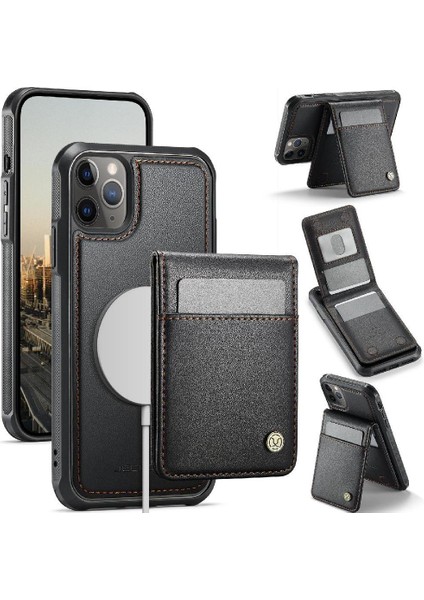 IPhone 11 Pro Max Case Cardsllots Kablosuz Şarj Standı ile Uyumlu (Yurt Dışından) modelleri