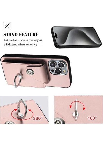 IPhone 15 Pro Kickstand Fonksiyonu Için Uyumlu Durumda Doğru (Yurt Dışından) modelleri