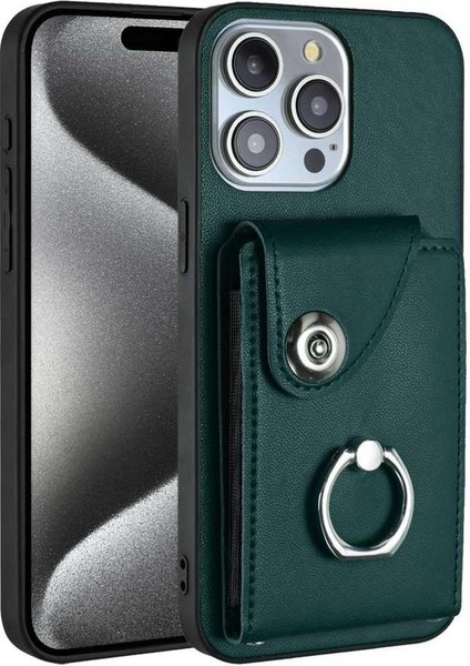 IPhone 15 Pro Kickstand Fonksiyonu Için Uyumlu Durumda Doğru (Yurt Dışından)