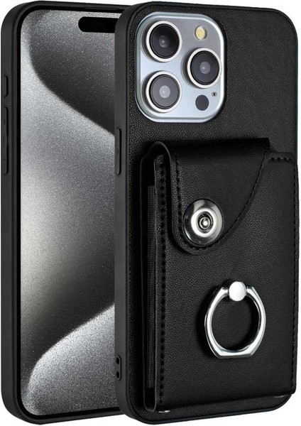 IPhone 15 Pro Kickstand Fonksiyonu Için Uyumlu Durumda Doğru (Yurt Dışından)