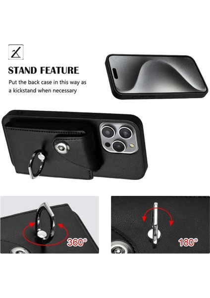 IPhone 15 Pro Kickstand Fonksiyonu Için Uyumlu Durumda Doğru (Yurt Dışından) indirimleri