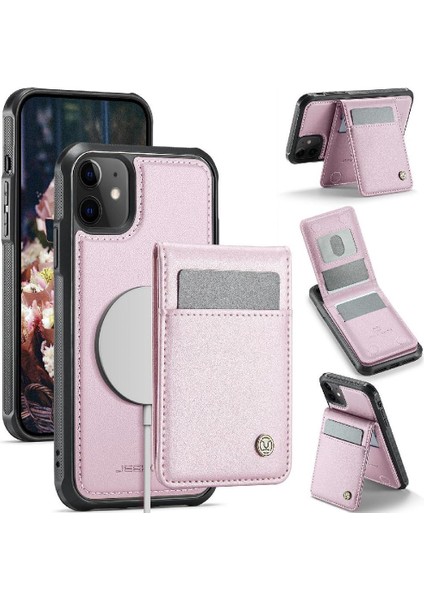 IPhone 11 Kılıf Kablosuz Şarj Rfıd Stand Kart Yuvası ile Uyumlu (Yurt Dışından) fırsatları