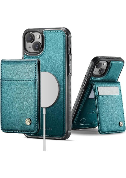 IPhone 14 Plus Vaka Cardsllots Kablosuz Şarj Standı Rfıd ile Uyumlu (Yurt Dışından)