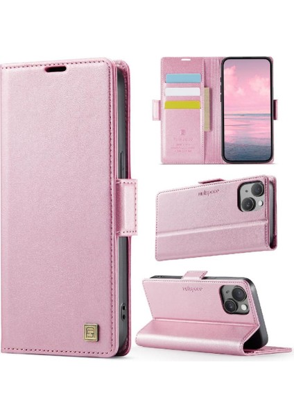 IPhone 13 Flip Case Cüzdan Kılıf ile Uyumlu Ince Clsssic Tarzı Kart (Yurt Dışından)