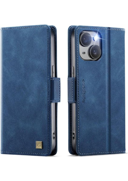 IPhone 14 Plus Flip Case Kart Tutucu Cüzdan Durumda Ince Rfid ile Uyumlu (Yurt Dışından)