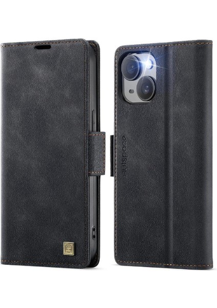 IPhone 14 Plus Flip Case Kart Tutucu Cüzdan Durumda Ince Rfid ile Uyumlu (Yurt Dışından) fırsatları