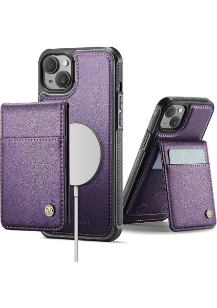IPhone 15 Artı Durumda Rfıd Standı Kart Yuvası Kablosuz Şarj ile Uyumlu (Yurt Dışından) fiyatları