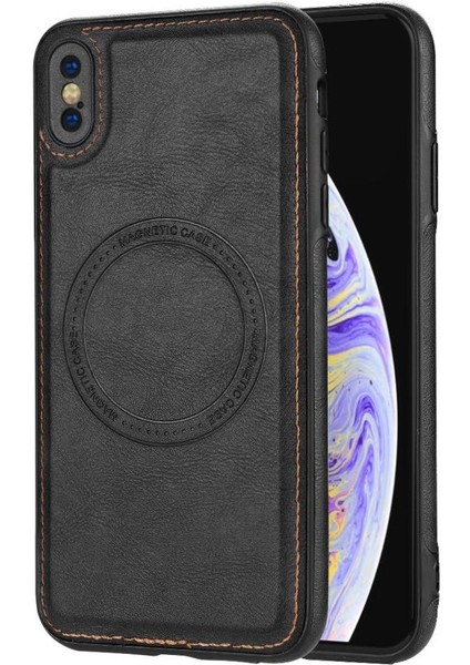 IPhone Xs Max Telefon Kılıfı Ince Süper Güçlü Manyetik ile Uyumlu (Yurt Dışından)