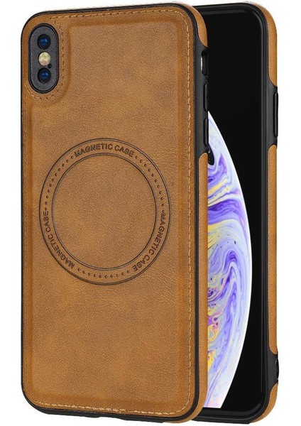IPhone Xs Max Telefon Kılıfı Ince Süper Güçlü Manyetik ile Uyumlu (Yurt Dışından)