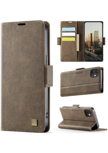 IPhone 12 Flip Case Cüzdan Kılıf ile Uyumlu Rfid Engelleme Kartı Tutucu (Yurt Dışından) indirimleri