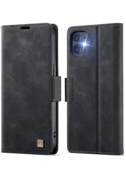 IPhone 12 Flip Case Cüzdan Kılıf ile Uyumlu Rfid Engelleme Kartı Tutucu (Yurt Dışından)