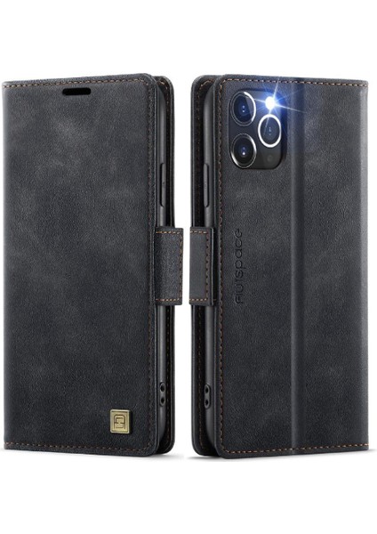 IPhone 11 Pro Flip Case Ince Kart Tutucu Cüzdan Kılıf Rfid ile Uyumlu (Yurt Dışından)
