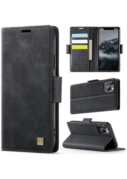 IPhone 11 Pro Flip Case Ince Kart Tutucu Cüzdan Kılıf Rfid ile Uyumlu (Yurt Dışından) indirimleri