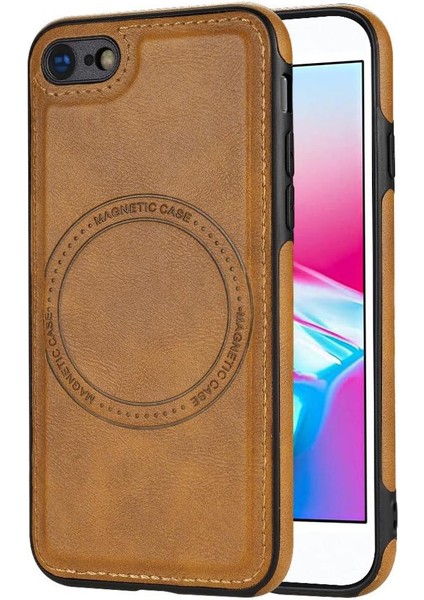 IPhone Se3 Telefon Kılıfı Ince Süper Güçlü Manyetik Kablosuz ile Uyumlu (Yurt Dışından)