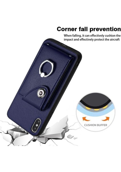 IPhone Xs Doğru Insizyon Kickstand Fonksiyonu Için Uyumlu Kılıf Benzersiz (Yurt Dışından) indirimleri