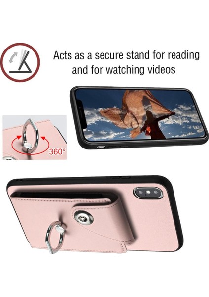IPhone Xs Doğru Insizyon Kickstand Fonksiyonu Için Uyumlu Kılıf Benzersiz (Yurt Dışından) fırsatları