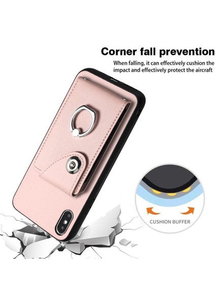 IPhone Xs Doğru Insizyon Kickstand Fonksiyonu Için Uyumlu Kılıf Benzersiz (Yurt Dışından) indirimleri