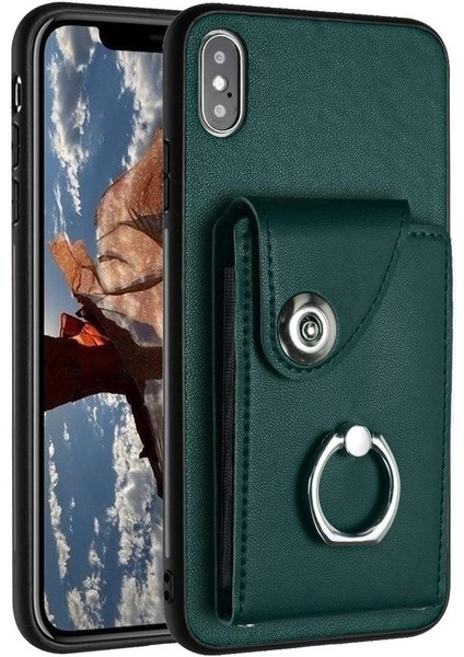 IPhone Xs Max Kickstand Fonksiyonu Için Uyumlu Durumda Doğru Kesi (Yurt Dışından)