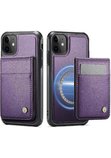 IPhone 11 Kılıf Kablosuz Şarj Rfıd Stand Kart Yuvası ile Uyumlu (Yurt Dışından) modelleri