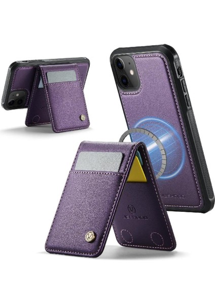 IPhone 11 Kılıf Kablosuz Şarj Rfıd Stand Kart Yuvası ile Uyumlu (Yurt Dışından) fırsatları
