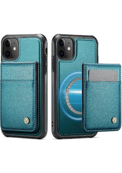 IPhone 11 Kılıf Kablosuz Şarj Rfıd Stand Kart Yuvası ile Uyumlu (Yurt Dışından) fırsatları