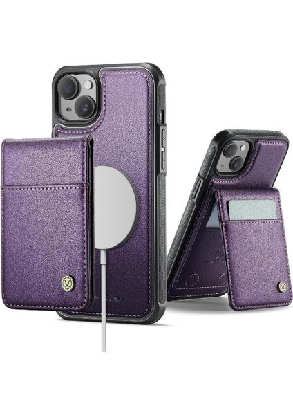 IPhone 14 Case Rfıd Stand Kablosuz Şarj Kartonları ile Uyumlu (Yurt Dışından) modelleri