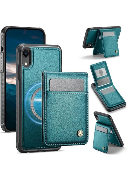 IPhone Xr Kasa Rfıd Kablosuz Şarj Standı Kart Yuvası ile Uyumlu (Yurt Dışından)