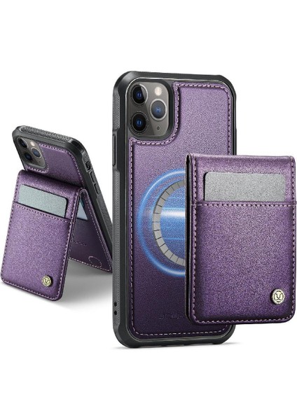 IPhone 11 Pro Kasa Rfıd Kart Yuvası Kablosuz Şarj Standı ile Uyumlu (Yurt Dışından)