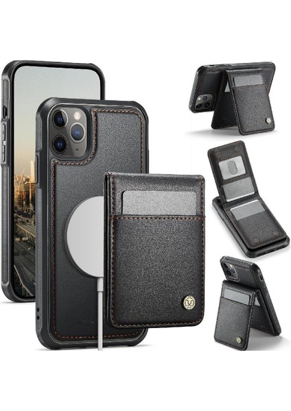 IPhone 11 Pro Kasa Rfıd Kart Yuvası Kablosuz Şarj Standı ile Uyumlu (Yurt Dışından) modelleri