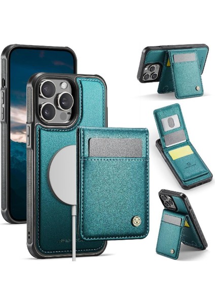 IPhone 12 Pro Max Vaka Cardsllots Kablosuz Şarj Rfıd ile Uyumlu (Yurt Dışından)