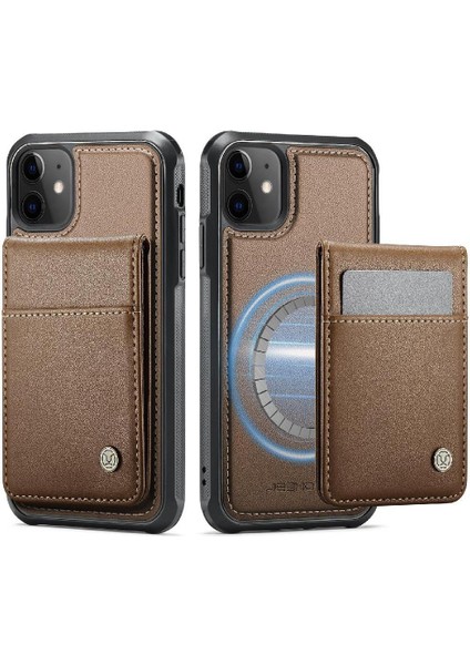 IPhone 11 Kılıf Kablosuz Şarj Rfıd Stand Kart Yuvası ile Uyumlu (Yurt Dışından) fırsatları