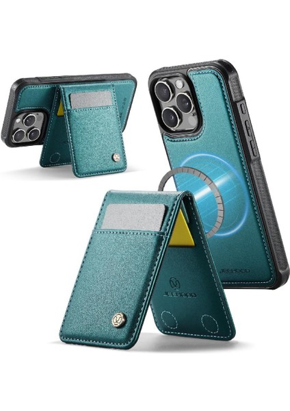IPhone 15 Pro Kasa Rfıd Kart Yuvası Kablosuz Şarj Standı ile Uyumlu (Yurt Dışından) modelleri