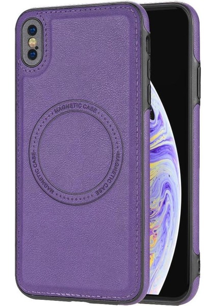 IPhone Xs Max Telefon Kılıfı Ince Süper Güçlü Manyetik ile Uyumlu (Yurt Dışından)