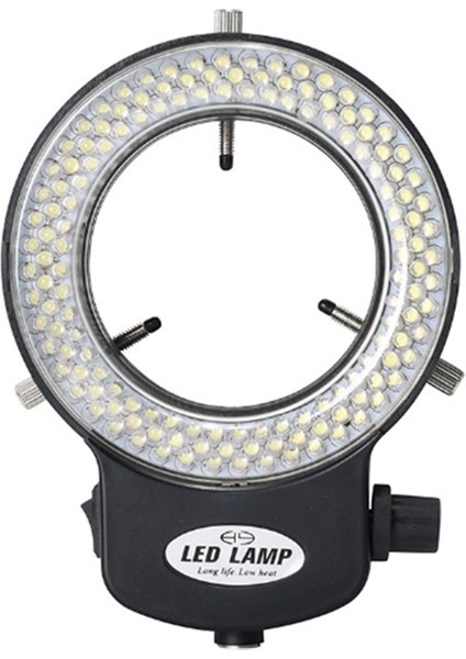 Mikroskop Işığı- Halka Işık Ayarlanabilir 144 Lamba Boncuk LED - Ab Fişi (Yurt Dışından)