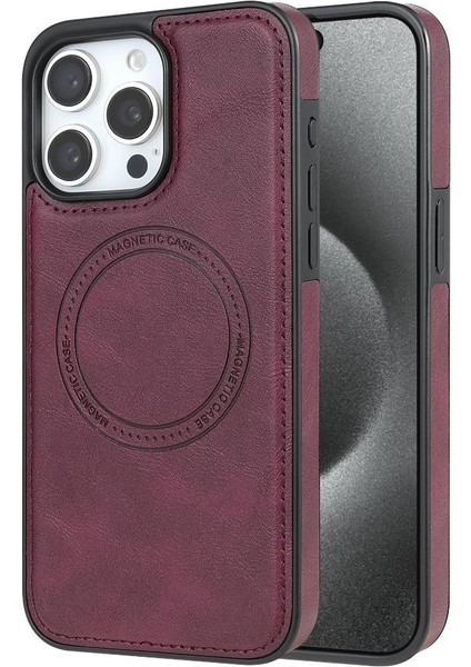 IPhone 15 Pro Max Telefon Kılıfı Ince Hafif Kablosuz ile Uyumlu (Yurt Dışından)