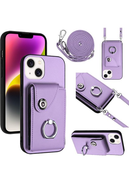 IPhone 13 Kickstand Fonksiyonu Için Uyumlu Durumda Benzersiz Doğru Kesi (Yurt Dışından)