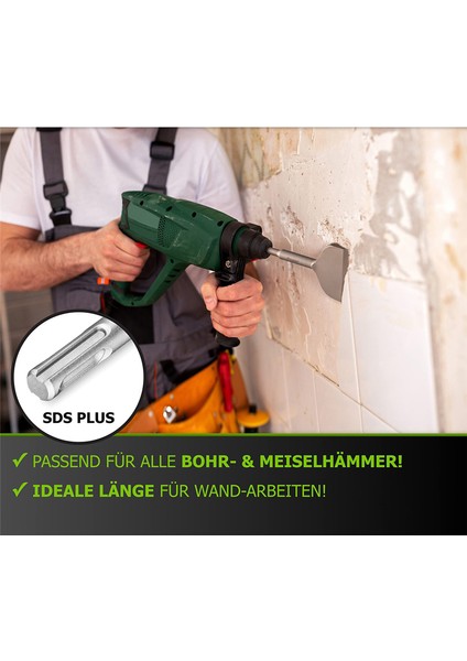 Fayans Keski Sds Plus Keski- 165X75MM Genişlik Çekiç Için, Düz Keski (Yurt Dışından) fırsatları