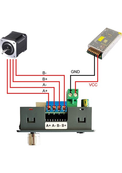 -SMC02 Step Motor Sürücü Kontrol Ünitesi Entegre Kartı (Yurt Dışından) modelleri