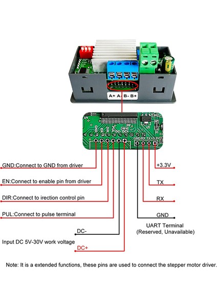 -SMC02 Step Motor Sürücü Kontrol Ünitesi Entegre Kartı (Yurt Dışından) indirimleri
