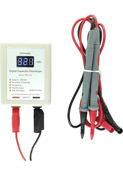 800V Dijital Kapasitör Hızlı Deşarj Cihazı Yüksek Voltaj Deşarj Aracı (Yurt Dışından) fırsatları