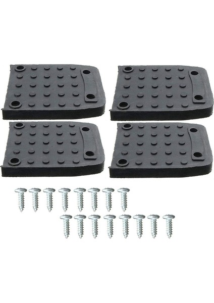 Alçıpan Için Stilt Tabanları Kaymaz Pedler, 4 Adet Taban Değiştirme Kiti (Yurt Dışından)