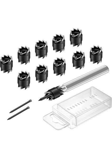 13 Adet Nokta Kaynak Kesici Seti, Elektrikli Matkap Nokta Kaynağı Için 3/8 Hss Nokta (Yurt Dışından)