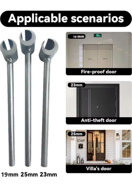 23MM Menteşeler Ayar Anahtarı Kanca Anahtarı Yuvarlak Cıvata El Aletleri Için (Yurt Dışından) fiyatları