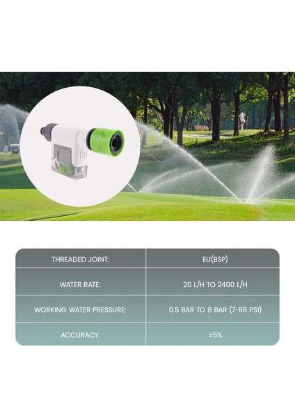 Bahçe Hortumu Için Wifi Su Akış Ölçer Akıllı Su Sayacı Kolay Okuma (Yurt Dışından) fiyatları