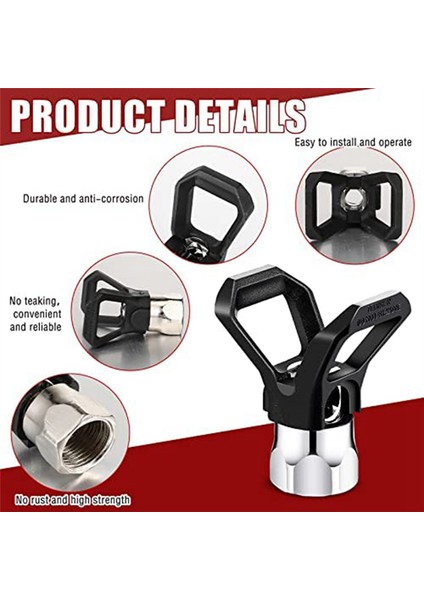 5 Adet Havasız Püskürtme Hortumu Takımı 3600 Psi 517 Uçlu Döner Bağlantı (Yurt Dışından) indirimleri